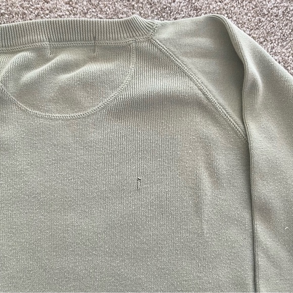 Eddie Bauer Mint Green 100% Cotton Long Sleeve Top size Tall XL - Picture 8 of 8